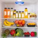 TOMNK 100pcs 4oz Juice Bottles, Reusable Small Shot Bottles with Lids, Labels, Funnel and Brush Beverage Containers for Juicing, Ginger Shots, Milk and Beverages (4 Ounce (105 Pack))