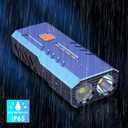 Bike Lights for Night Riding, Super Lumen 360 Rotatable 10000 Lumen Bike Headlight, 1200 Lumen Larger Wide Angle 3000 mAh Bicycle Lights Front and Rear