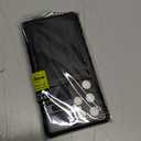 Wallet Case for Samsung Galaxy S24 Ultra with Card Holder, Military Grade Shockproof Samsung S24 Ultra Case with Tempered Glass Screen Protector [2 Pack], Built-in Phone Kickstand, Black