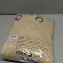 Hiasan Blackout Curtains for Bedroom, 60 x 84 Inches Long - Thermal Insulated & Energy Saving Window Curtains for Living Room, 2 Drape Panels Sewn with Tiebacks, Beige