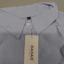 Womens Button Down Blouse Long Sleeve Tops for Women Ladies Collared Shirt Dressy Casual Work 2025 Trendy
, XL
