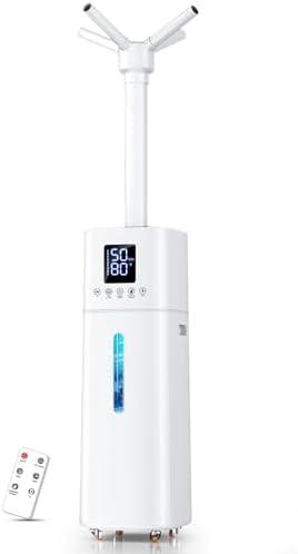 15L/4Gal Humidifier Large Room, 600ml/h Misting, 72H Runtime, Top Fill, Humidifiers for Home, Easy to Move, Humidifiers for Bedroom Large Room, Aroma Diffuser, 12H Timer, Auto Shutoff Protection