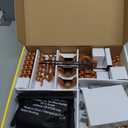 National Geographic Magnetic Marble Run - 150-Piece STEM Building Set for Kids & Adults with Magnetic Track & Trick Pieces & Marbles for Building A Marble Maze, STEM Project 