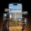 SwitchBot Hub 3 (3rd Gen), Smart Home Hub with 2.4" IPS Screen & Knob Control, WiFi Thermometer Hygrometer, IR Remote Hub (Matter/Bluetooth 200m), Alexa/Google/Apple Home Compatible