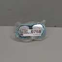 Kids Swim Mask 180 Snorkel Diving Mask, Anti-Fog Child Swim Goggles with Nose Cover No-Leak Swimming Goggles Anti-Shattered Lens for Youth 4-15 (Blue)