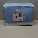 Bear Baby Food Maker with 18.5oz Dual-Layer Steam Baskets, OneStep Baby Food Processor Steamer Puree Blender Grinder Mills, Auto Cooking Grinding&Sterili-zing for Healthy Homemade Baby Food, BPA-Free (White)