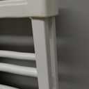 Babelio Baby Gate for Stairs, Kitchen & Doorways, No Bottom Bar| Easy Installation| One-Handed Operation| Auto-Close| Hardware Mount (Drill Needed) Safety Dog Gate (White - B17, 29-49" W, 28" H)
