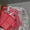 Potty Training Seat, SKYROKU Potty Training Toilet with Step Stool Ladder, for Kids Boys Girls Toddlers - Comfortable Safe Potty Seat with Anti-Slip Pads Ladder (8838+Pink)