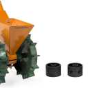 VAROMORUS Corn Beans Vegetable Metal Seeder 2-Row Manual Onion Radish Beets (1-Row)