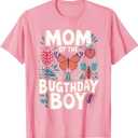 Mom of The Bugthday Boy Insect Party Shirt T-Shirt L