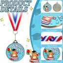 Kenning 20 Pcs Metal Kindergarten Graduation Award Medals for Kids 2'' Preschool Award Medallion with Neck Ribbon Congrats Graduation Gifts for Pre-K School Student Party Favor Supplies