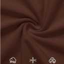 ZESICA Womens 2026 Fall Long Sleeve Mock Neck Bodycon Midi Dress Ruched Knit Elegant Party Cocktail Formal Dresses (Brown, M)