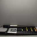 Telescoping Ladder,14.5FT Aluminum Portable Extension Ladder w/Hooks, Stabilizers& Wheels, Heavy Duty 330lbs Max Capacity, Collapsible Telescopic Ladder for Rv, Roof, Attic, Outdoor -Black