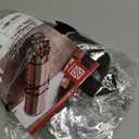 ZOBER Round Christmas Gift Wrapping Paper Organizer Storage - 40 Inch Gift Wrap Storage Containers - Wrapping Paper Holder, Clear PVC Waterproof, Fits 25 Standard Rolls - Black