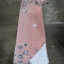 Pink Shiny Diamond Curtains Gorgeous Sparkling Drips Blackout Print Curtains Room Darkening Suitable for Girl Princess Bedrooms Living Rooms Decoration 2 Panels 42x84inch(No Sequins No Sequins)