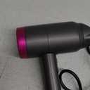 CONFU Ionic Blow Dryer 1600W, Portable Lightweight Fast Drying Negative Ion Hairdryer Blowdryer, 3 Heat Settings & Infinity Speed, with Diffuser and Concentrator Nozzle for Home & Travel