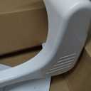Squatty Potty Simple Curve Bathroom Toilet Stool 7" White