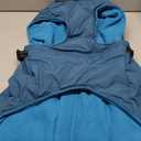 Lelepet Dog Coat for Large Dogs Waterproof Dog Jacket with Harness Built in Reflective Windproof Fleece Jacket with Zip Cold Weather Coats for Dogs,Thermal Outdoor Snowsuit, Weimaraner, Blue, XXL