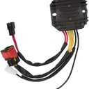 Engine Voltage Regulator, Voltage Regulator Rectifier 12V Anti Interference for Himalayan 2018 2019 2020 2021