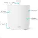 Simple Modern Vacuum Insulated Ice Bucket with Lid and Scoop | For Cocktail, Champagne, Wine, Beer, & Hosting | Stainless Steel 100oz Capacity for Large Parties | Rocks Collection | Winter White