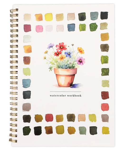Watercolor Workbook, Water Coloring Book,Watercolor Paint Set, Beginner-Friendly Watercolor Workbooks