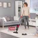 Ewbank EPV1100 4-in-1 Floor Cleaner, Scrubber, Polisher and Vacuum, Red Finish, 23-Foot Power Cord