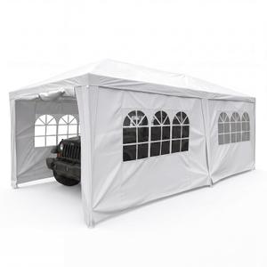Outdoor 10 x 20 Feet Canopy Tent, Party Wedding Tent with Removable Walls, Portable Canopy Shelter Gazebo Pavilion for Event, Backyard White