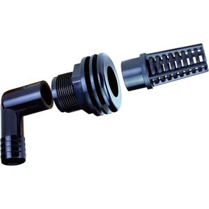 Lifegard Aquatics 1/2-Inch Bulkhead Fitting Kit