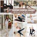 High Waisted Lounge Leggings 25"-No Front Seam Tummy Control Buttery Soft Yoga Pants Workout Leggings for Women (Red, XXL)