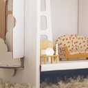 2 Sets DIY Miniature Baseball Bat Glove Ball Set, Decorative Dollhouse Accessories Photography Props (Khaki)