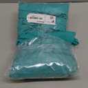 Smiry Stretch Jacquard Seat Covers for Dining Room Chairs Set of 6, Removable Washable Chair Seat Protector Slipcovers, No Rear Covers, Aqua