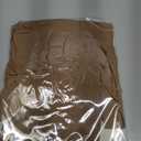 2 Pairs Shiny Pantyhose for Women High Waist Silk Oil Shimmer Sheer Tights (Small-Medium, Brown)