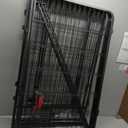 Dog Playpen Outdoor, 8 Panels 40" High Heavy Duty Metal Dog Pen, Pet Fence for Large/Medium/Small Dogs, with Doors Foldable Metal Dog Fence Exercise Pen for RV, Camping, Yard