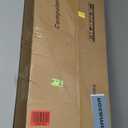 Portable Rolling Desk on Wheels Adjustable Height Desks for Small Spaces, 32" Computer Desk with Storage Shelves for Home Office Black