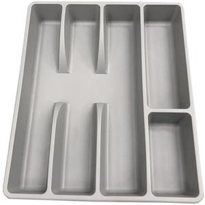 Kitchen Drawer Organizer Tray - Cutlery Drawer Organiser | Tableware Storage Drawer Organizer | Flatware Utensil Storage Case | Multi-Functional Supplies For Bathrooms, Makeup, Dressers