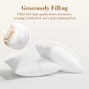 puredown 12x20 Pillow Inserts, Pack of 1, Fluffy Soft Lumbar Pillows Filled with Plump Stuffer, Rectangle Decorative Pillows for Couch, Sofa, Bed and Home Decor