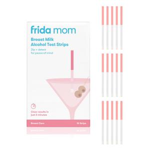Frida Mom 15ct Breastmilk Test Strips, Detects in 2 Minutes for Peace of Mind, Use at Home or On The Go Test Strips
