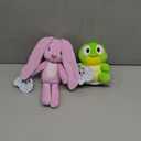 Bluey Friends 2-Pack Plush Stuffed Animals for Kids, Floppy and Turtleboy TV Show Plushies, Cuddly Playtime Toddler Plush Toys, Bluey Gifts Ages 3+