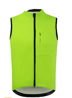 Men's Thermal Fleece Cycling Vest Windproof Waterproof Outerwear Cycling Jersey Bike Gilet Sleeveless Bicycle Jacket XL