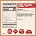Kodiak Cakes Instant Protein Apple Cinnamon Oatmeal in a Cup, 2.12oz (Pack of 12) (EXP 03/25/27)
