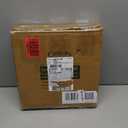 Gibson Home Gracious Dining 2-Tier Round Acacia Wood Serving Tray  Rustic Charcuterie Board Stand with Black Iron Handle  Tiered Party Platter, Dessert Display or Lazy Susan for Entertaining