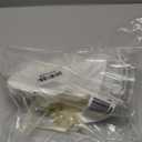 Kurt Adler Ul 10 Light Ivory and Gold Angel Treetop, 12"