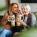 Mothers Day Birthday Gifts for Mom from Daughter Son, 40 oz Best Mom Ever Mother's Day Cup Tumbler with Handle Lid and Straw, Mama Gifts for Moms