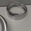 NTHREEAUTO Chrome Motorcycle Lights Frenched Ring Kit Compatible with Harley, 7" Headlight Trim Ring Decorate Visor + 4 1/2" Fog Light Trim Ring Decorate Visor(Chrome)