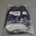 Warm Dog Coat, Windproof Dog Jacket Fleece Pet Winter Coats Solid Color Dogs Clothes Cold Weather Pet Jacket Vest Soft Puppy Apparel for Small Medium Dogs Cat (S, Navy) (Small(Chest: 15.7'', Back: 11.0''))