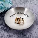 3 x Boo Basket Stuffers for Women - Halloween Basket Stuffers Ring Dish for Girlfriend Wife from Boyfriend Husband, Boo Basket Stuffer for Her, Spooky Halloween Decor (Til We Are Ghosts)