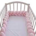 Ferceriver Crib Bumper- Pink