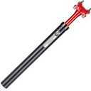 Suspension Seatpost for Bicycles - 27.2/30.9/31.6 X 400mm Shock Absorbing Bike Seatposts - Lightweight Aluminum Alloy Seat Post for Mountain Road Bike BMX eBike
