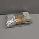 Plain Striped Cotton Linen Blended Dinner Cloth Napkins - Set of 12 (40 x 30 cm) - for Events & Home Use (Beige)