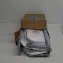 MoreFeel Collapsible Baby Bathtub for Newborn with Thermometer & 1 Hooded Towel & 1 Soft Floating Cushion,Portable Travel Bathtub with Drain Hole, Durable Foldable Baby Tubs for Infants to Toddler (Grey)